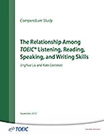lee más sobre la relación entre las habilidades de escucha, lectura, expresión oral y escritura del TOEIC