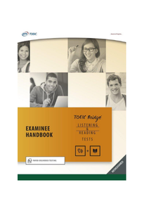 Manual para el Examinado de Escucha y Lectura Puente del TOEIC