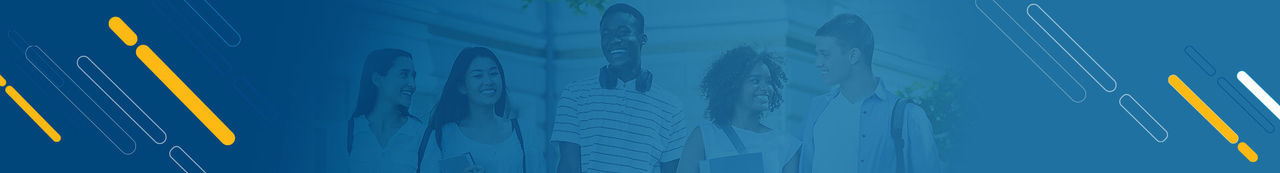 Group of five students